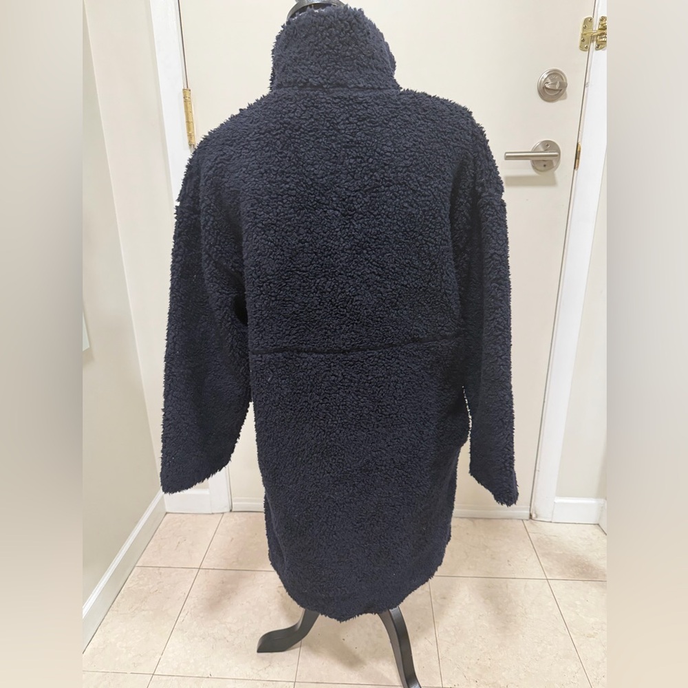 COS Midnight Blue Teddy Jacket - Picture 5 of 12